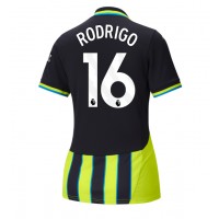 Manchester City Rodri Hernandez #16 Bortatröja Kvinnor 2024-25 Korta ärmar